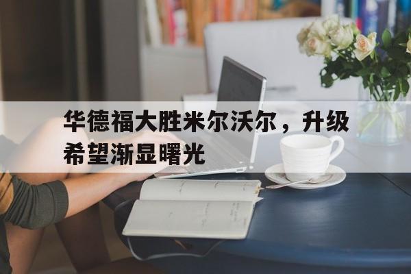 开云体育app-华德福大胜米尔沃尔，升级希望渐显曙光的简单介绍